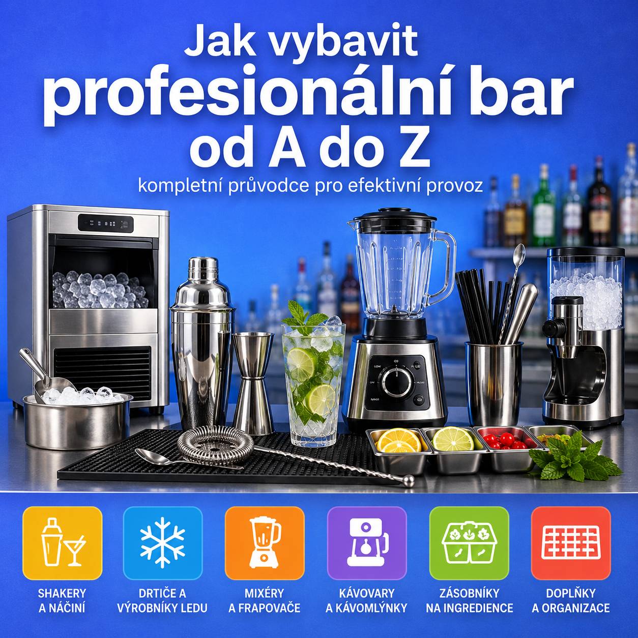 Jak vybavit profesionální bar od A do Z