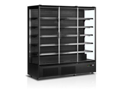 chladici vitrina pristenna tefcold pc1870b kridlove dvere