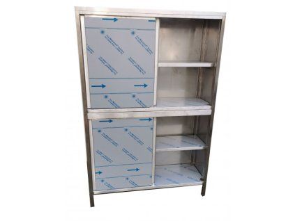 dvojita skrin zaplechovana posuvne dvere rozmer s x h x v 1100 x 600 x 1800 mm