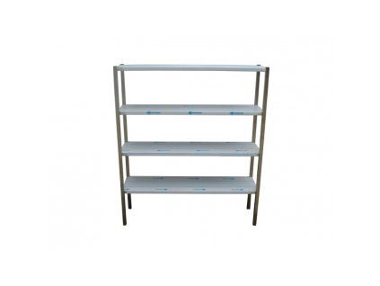 regal nerezovy 4x police plne police rozmer s x h x v 1500 x 400 x 1800 mm