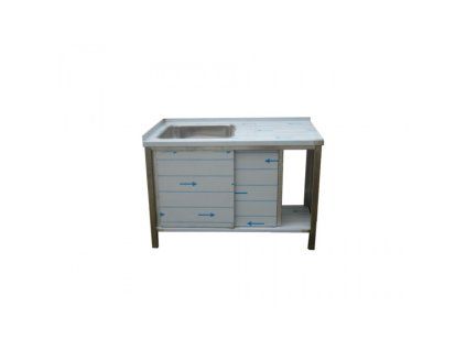 myci stul jednodrezovy s pracovni plochou skrinovy rozmery sxhxv 1400 x 700 x 900 mm posuvne dvere