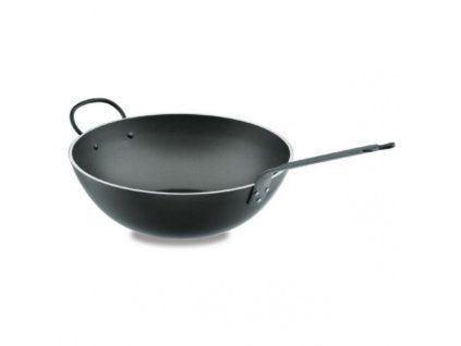 panev wok modra ocel prumer 30 cm