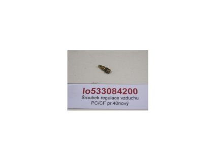sroubek regulace vzduchu pc cf pr 40novy