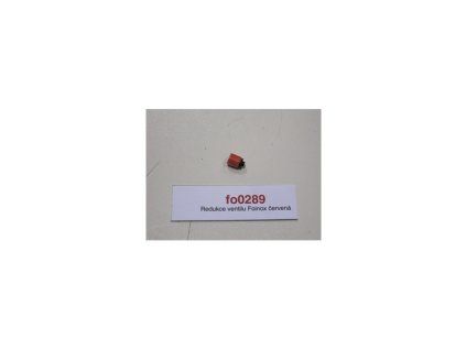 redukce ventilu foinox cervena