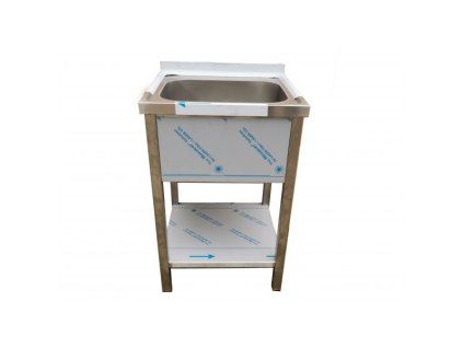 nerezovy drez s polici 700 x 700 x 900 mm drez 600 x 500 x 300 mm zdarma sifon