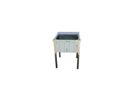 nerezovy drez 600 x 600 x 900 mm drez 500 x 400 x 250 mm zdarma sifon