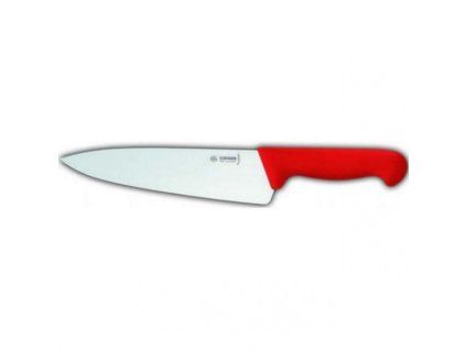 nuz kucharsky delka 26 cm barva cervena