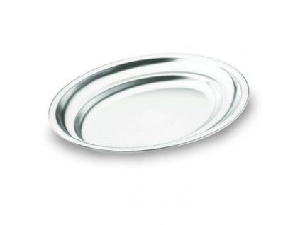 tac ovalny nerezovy rozmer 40 x 26 cm