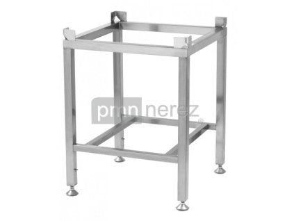 nerez podstavec pod pe blok 600 x 600 x 750 mm