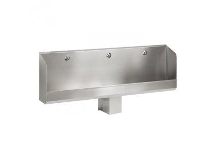 nerezovy pisoarovy zlab sanela slpn 04c se skrytym splachovanim delka 1800 mm 24 v dc
