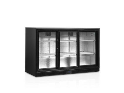 minibar prosklene posuvne dvere cerna tefcold db301s 3