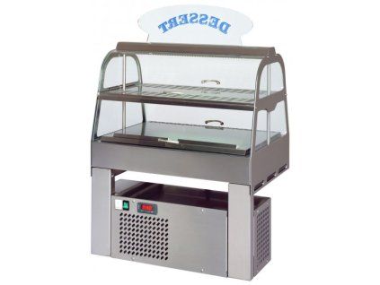 chladici stolni vitrina loire cold pe3 inox