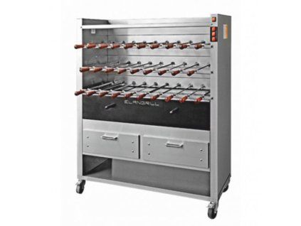 gril churrasco cm29c na drevene uhli s mobilnim podstavcem