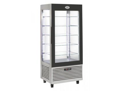 vitrina skrinova chladici rd 800 fi nerezcerny ram dveri