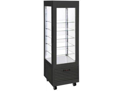 vitrina skrinova mrazici rdn 600 f black