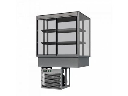 chladici vitrina cubus b cu100773fbl2g 1000 x 700 x 730 mm