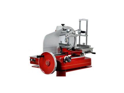 narezovy stroj elektricky retro flywheel 37081 cerveny pro krajeni prosciutto