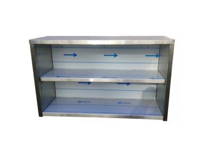 zavesna nerezova skrinka otevrena rozmer s x h x v 1200 x 300 x 600 mm