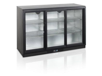 minibar tefcold ba31s 3 prosklene posuvne dvere