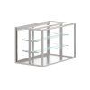 neutralni vitrina cubus n cu120795fbn obsluzna 1200 x 700 x 950 mm