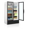 chladici skrin prosklene dvere tefcold fs 1202 h