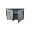 zavesna nerezova skrinka uzavrena pantova dvirka rozmer s x h x v 900 x 300 x 600 mm