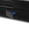 minibar prosklene kridlove dvere cerna tefcold db126h