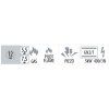 plynovy sporak talovy 120 s elektrickou troubou tpf2 712gpev rm gastro 3 zony