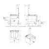 plynovy kotel alba 170 litru gb 170900 b s prerusovacem pro odvod spalin do komina