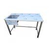 nerezovy stul myci s drezem 1800 x 700 x 900 mm drez 500 x 500 x 300 mm