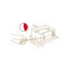 vaflovac jednoduchy elektricky krampouz easyclean sklopny 180 madlo i 4x7 brusel