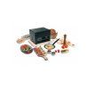 gril party barbecue velky rebo3 vcetne panve a spachtle