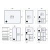 gastronadoba nerezova derovana gn 11 530 x 325 mm hloubka 100 mm