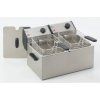 friteza stolni elektricka fd 80 d objem 2x8 l 2x230 v