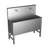 nerezovy zlab sanela slun 50pa na nohou celooplasteny delka 1250 mm