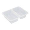 miska pp zatavovaci 2 dilna 227x178x50 mm transparentni