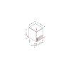 vyrobnik ledu brema cb 316 w hc b cube chlazeni vodou